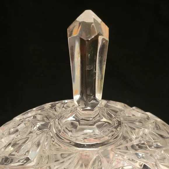 Brilliant Cut Glass Candy Dish - Picture 3 of 5